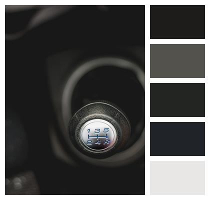 Car Car Interior Gear Shift Image